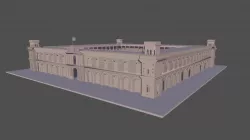 Batallón Pichincha Cali - Modelado 3D