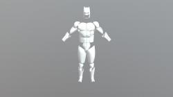 3D Printed Batman muscle body for Muscle Suit Cosplay by DEVING