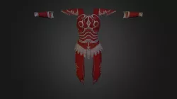 Battle Angel Armor - Red - Cuirass 