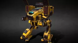 Battle Mech v1 yellow