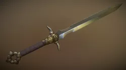 Beast's Blade - Gold - One Handed Sword