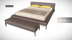 Bed Jaan from Walter Knoll - Design by EOOS