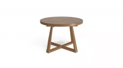 Belgrave Extending Dining Table, Dark Oak