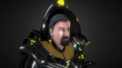 Bio-Mech Spaceman Bust