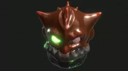 Bizarre Creature - High Poly, Practice 2