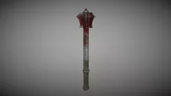 Bloody Medieval Mace