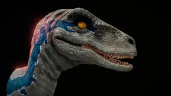 "Blue" Jurassic World [ 4K, FREE]