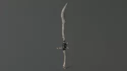 Bone sword