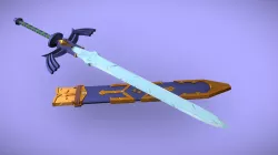 BOTW MasterSword & Sheath