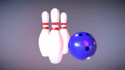 Bowlingball Pins