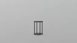 Bricks bedside table