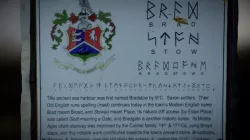 Broadstairs Town History Sign