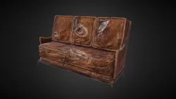 broken couch