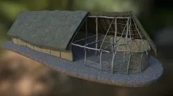 Bronze age settlement (Corent, 950-850 b.C.)