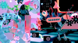 Bubsy 3D Mage Scene