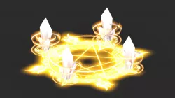Buff 3D Effect Ice Crystal