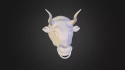Bull Head Sculpt
