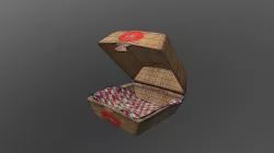 Burger Box and Wrapper