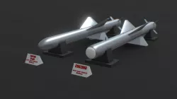 C802 (YJ-83) Anti-Ship Cruise Missile (LOW-POLY)