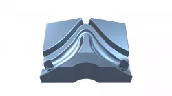 CAD reconstruction machine part
