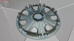 Car wheel cap HD