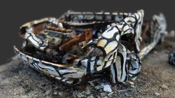 Car Wreck Scan (Low Poly Version)