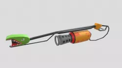 Cartoon flamethrower