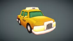 Cartoon Taxi
