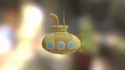 Cartoony Submarine