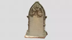 Carved headstone - Rookwood Cemetery  Sydney.