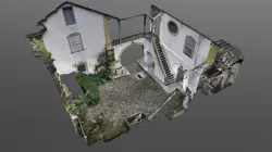 Casa dos Contos - pátio e cozinha