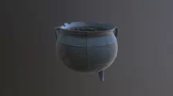 Cast Iron Cauldron