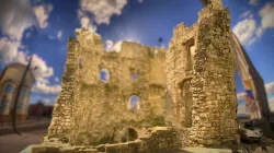 Castle Wall ruins Southampton