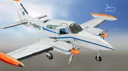 Cessna 310 F-GBMZ (inside & outside)