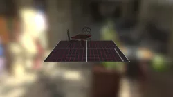 Chair and table