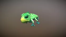 Chameleon Walk Animation