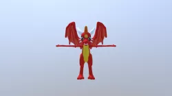 Character Dragon Cartoon CGI