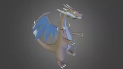 Charizard Mega X _ by Nana Velho