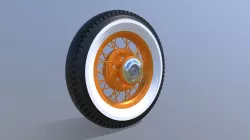 Chevrolet Old Spoke Wheel