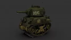Chibi Tank (Small Scale 3D Scanning Test)