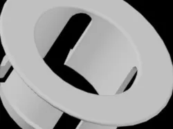 1.5" Diameter Cable Flange