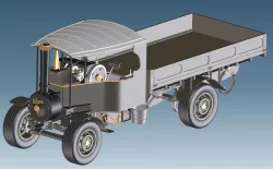 4 1/2" Foden Steam Lorry