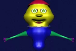 Alien on Mars 3D model