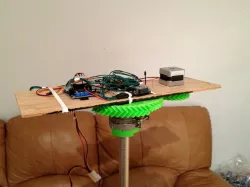 Animatronic camera tripod mount (for theater)