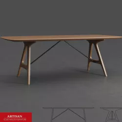 Artisan Tesa Table 3D model
