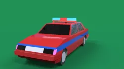 BASIC POLICE CAR MODEL