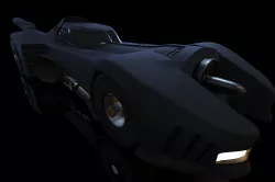 batmobile 1989 3D model