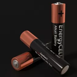 Battery AAA Low-poly  3D model