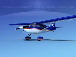 Bellanca Citabria 7KC V01 3D model