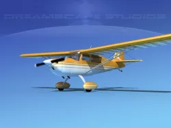 Bellanca Citabria 7KC V03 3D model